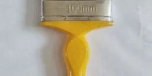 Yellow Wooden Paint Brush