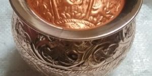Copper Kumkum Lota