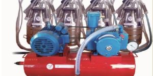 4 Bucket Milking Machine
