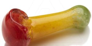 Rasta Color Chura Glass Pipe