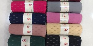 Cotton Foil Printed Scarf Fabric