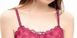 Red Padded Bralette Bra