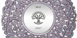 Wooden Grey Mirror Frame