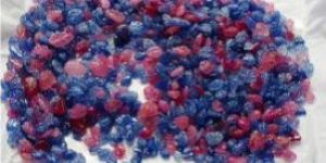 Carved Blue Sapphire Gemstone