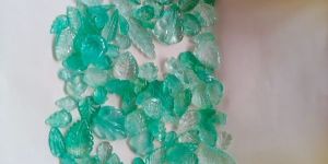 Carved Russian Emerald Stone