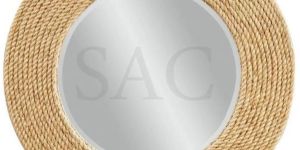 Round Rope Wall Mirror