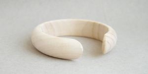 Wooden Cuff Shape Bangle