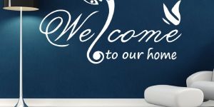 Greetings Wall Stencil