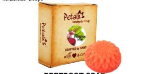 Petals Beetroot Handmade Soap