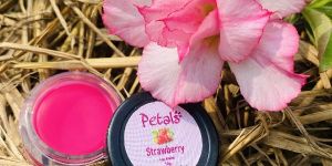 Petals Strawberry Lip Balm