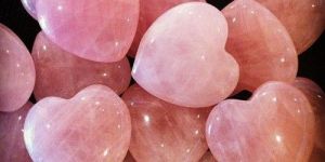 Rose Quartz Heart