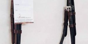 Leather Red Stone Bridle