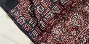 Modal Silk Hand Block Print Dupatta