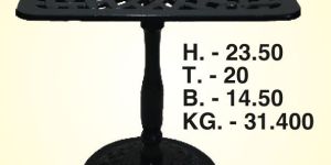 Cast Iron Rectangle Tables