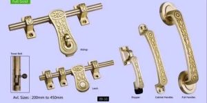 Zorba Full Gold Finish Ancient Door Kit