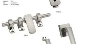 Zorba Nickel Silver Pacific Door Kit