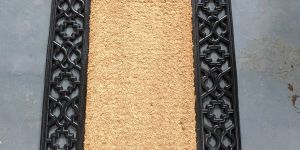 Rubber Coir Crown Mat
