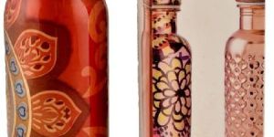 Printed Copper Water Bottle