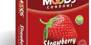 Moods Panche Strawbery 3's Condoms