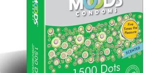 Moods Silver 1500 Dots 3's Condoms