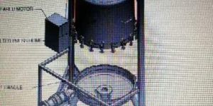 Sparkler Filter with Dome Lifting Arrangement