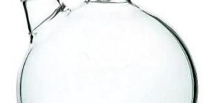 TWO NECK ROUND BOTTOM FLASK