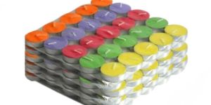 Multi Color Tea Light Candles