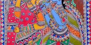 Radha Krishna Painting