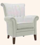 Leather Royal Single Seater Sofa