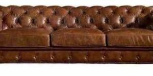 Leather Vintage Triple Seater Sofa