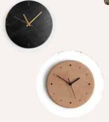 Leather Wall Clock