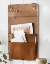 Leather Wall Pocket