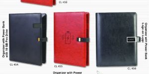 Organizer Tech Book with Power Bank and USB