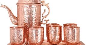 Copper Tea Set