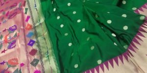 Pure Patola Cut Work Sarees