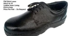 Thunder Split PVC Grain Leather Safety Shoes