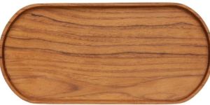 Wooden Oval Platter
