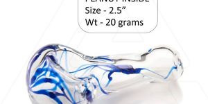 Peanut inside Glass Pipe