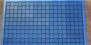 Painted Rubber Mat