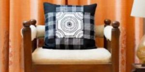 Warli Print Black White Cushion Covers