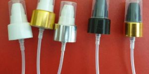 serum Pump with Golden / Silver Sleeve