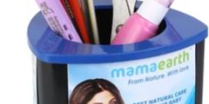 Revolving Triangle Shaped Pen Stand