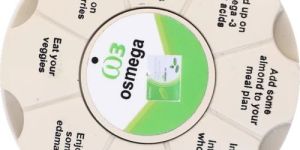 Round Revolving Plastic Paper Weight