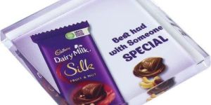 Square 68X68mm Acrylic Paper Weight