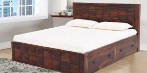 Wooden Storage Bed
