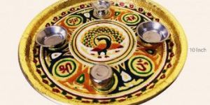 Steel Pooja Thali
