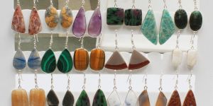 Natural Stone Earrings