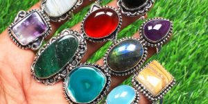 Natural Stone Rings