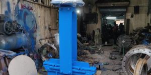 Pneumatic Cylinder Operated Knife Edge Gate Valve