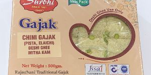 Chini Gajak Desi Ghee Pista Elaichi Mitha Kam